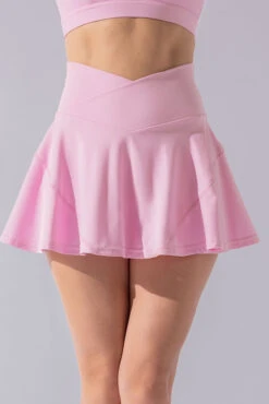Crisscross Hourglass® Twirl Skort - Bubblegum -Popflex Store Crisscross Hourglass Twirl Skort Bubblegum 6068 1601 Editcopy
