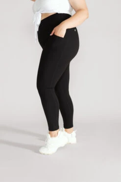 Supersculpt™ Leggings With Pockets - Black -Popflex Store DSC08260 Edit