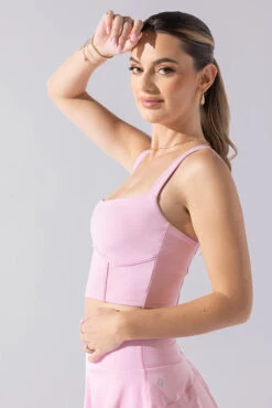 Daphne Corset Crop Top - Bubblegum -Popflex Store Daphne Corset Crop Top Bubblegum 1047 1854 Editcopy