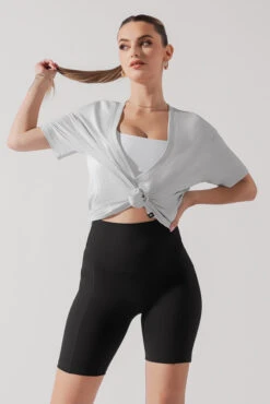 Daring Deep V Tee - Heather Grey 2 Daring Deep V Tee - Heather Grey -Popflex Store DarlingDeepVTee HeatherGrey B1025 0065 Edit ab2e6bb5 6ef6 48d9 a04c 74f6d39079d6