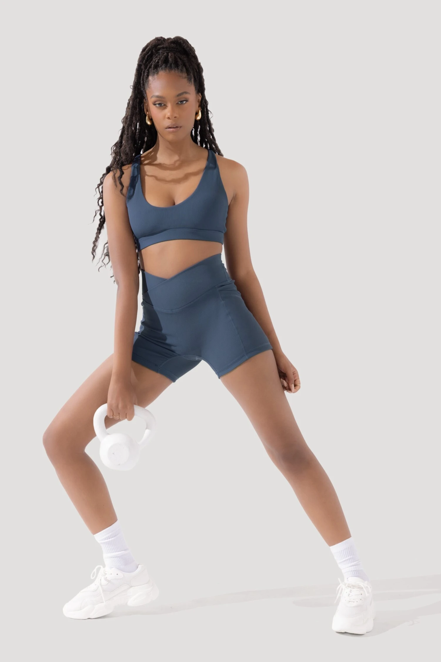 Crisscross Hourglass® Midi Shorts with Pockets (Ribbed) - Dark Navy Crisscross Hourglass® Midi Shorts With Pockets (Ribbed) - Dark Navy -Popflex Store Deep Darling Bra 1028 CCHG Midi Shorts Ribbed Navy 4015 1074 Edit 6ea40198 d8c2 47b9 b110 c97d5f125929 scaled