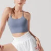 Flexy Crop Top - Blue Mist