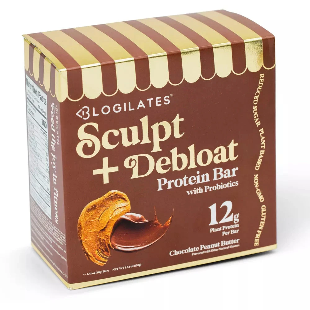 Sculpt & Debloat Protein Bar (4-pack) - Chocolate Peanut Butter Sculpt & Debloat Protein Bar (4-pack) - Chocolate Peanut Butter -Popflex Store GUEST 6f77d2bd 2e19 463d b55f 4d0484c16ef8