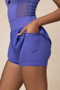 Supershort™ Runsie - Iris -Popflex Store Headband L1009 Supershort TM Runsie Blue Iris 6042 03427