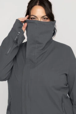 Heart Racer Moto Jacket - Raincloud -Popflex Store Heart Racer Jacket Raincloud E1002 02295