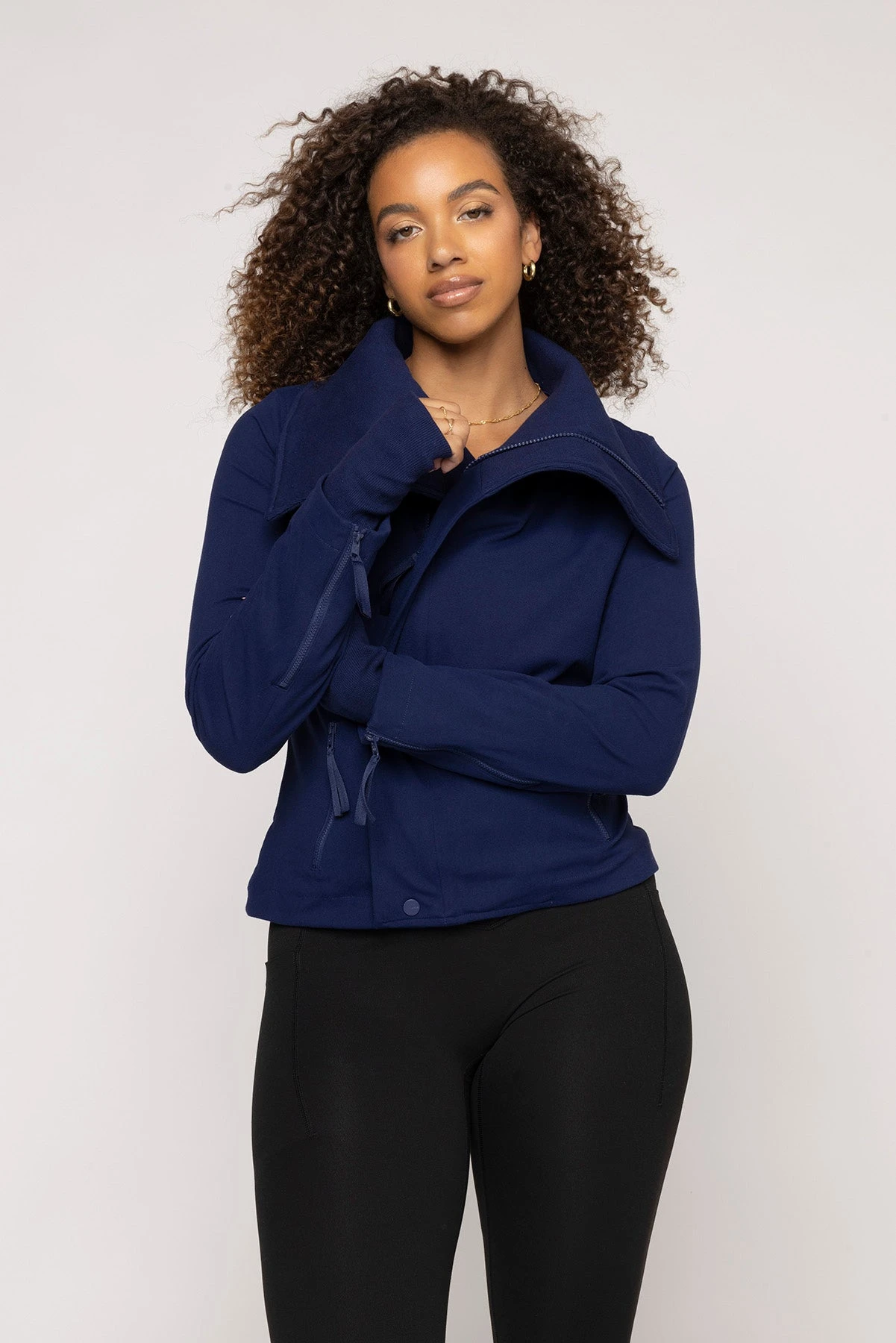 Heart Racer Moto Jacket - True Blue Heart Racer Moto Jacket - True Blue -Popflex Store HeartRacerJacket TrueBlue E1002 03002