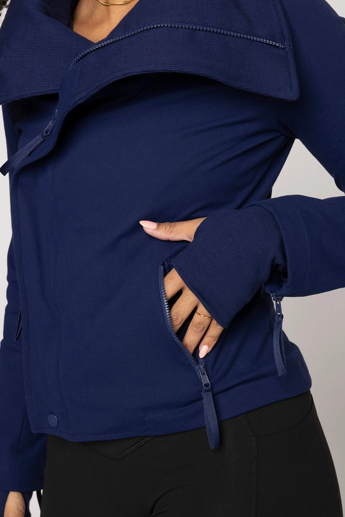 Heart Racer Moto Jacket - True Blue Heart Racer Moto Jacket - True Blue -Popflex Store HeartRacerJacket TrueBlue E1002 03023