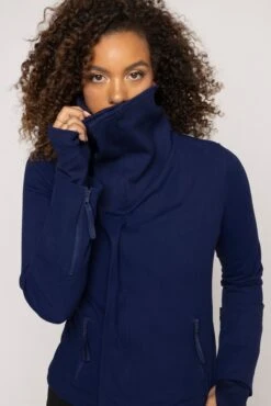 Heart Racer Moto Jacket - True Blue 3 Heart Racer Moto Jacket - True Blue -Popflex Store HeartRacerJacket TrueBlue E1002 03067