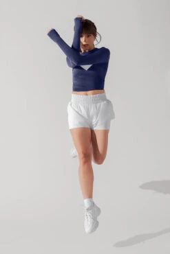 High Waisted Supershort™ - White 4 High Waisted Supershort™ - White -Popflex Store HighWaistedSupershort White4012 0016 Edit 1