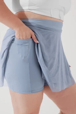 Juliet Wrap Skort - Blue Storm -Popflex Store JulietBalletSkort BlueStorm H1009 3951 Edit