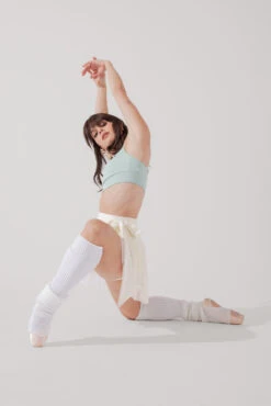 Juliet Wrap Skort - Coconut Cream -Popflex Store JulietBalletSkort CoconutCream H1009 2755 Edit