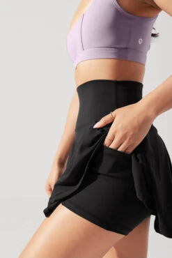 Twirl Skort - Black -Popflex Store June7POPFLEXPhotoshootArleneOutfit20857 Edit 1