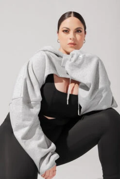 Cloud Shruggie - Heather Grey 4 Cloud Shruggie - Heather Grey -Popflex Store June7POPFLEXPhotoshootArleneOutfit21158 Edit