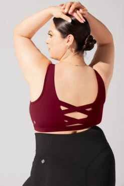 Corset Bra - Crimson -Popflex Store June7POPFLEXPhotoshootArleneOutfit21377 Edit