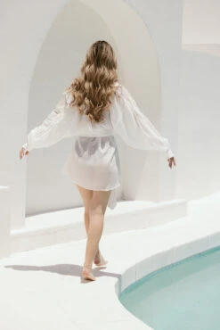 I Need A Vacation Shirt Dress With Pockets - White -Popflex Store KayleeOutfit3 43235 Edit 18b85276 9a8a 4eb7 86f3 1853e5c7d415