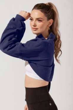 Mockneck Shruggie - Marine Navy -Popflex Store KayleeOutfit4 0519 Edit 96170c27 63a7 4d57 b07c 94ef96089af9