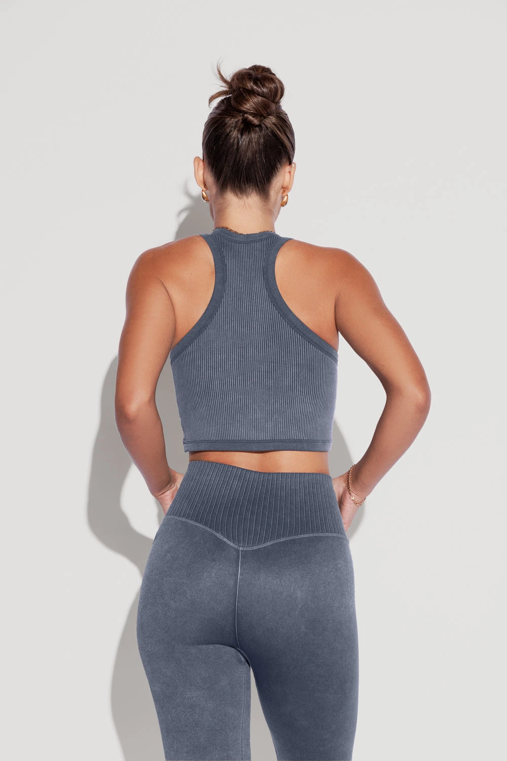 Let's Go Seamless Crop Top - Vintage Indigo Let's Go Seamless Crop Top - Vintage Indigo -Popflex Store Let sGoCropTop SSLeggings vintageindigo 1396 Edit