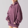 Long Cloud Hoodie - Deep Plum