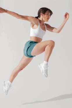 Low Rise Supershort™ - Arctic Teal -Popflex Store LowWaistedSupershort ArcticTeal D1003 0018 Edit 1