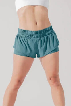 Low Rise Supershort™ - Arctic Teal -Popflex Store LowWaistedSupershort ArcticTeal D1003 0089 Edit 1