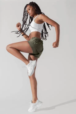 Low Rise Supershort™ - Rustic Olive -Popflex Store LowWaistedSupershort RusticOlive D1003 0017 Edit 1