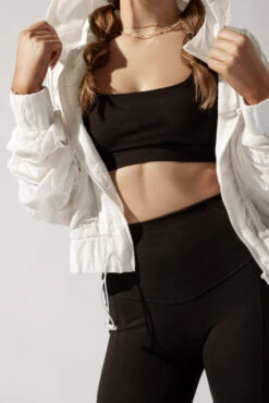 Whimsical Breeze Windbreaker - White -Popflex Store OPF1338 Edit