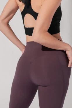 Supersculpt™ Leggings With Pockets (Pet Hair Resistant) - Pecan -Popflex Store OPF1514 Edit