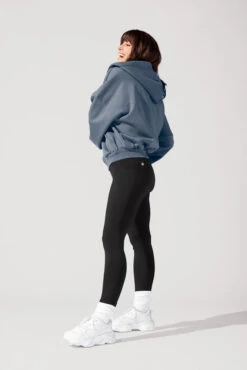 Zip Cloud Hoodie - Denim Blue 4 Zip Cloud Hoodie - Denim Blue -Popflex Store OPF1803 Edit