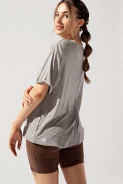 Perfect Boyfriend Tee - Heather Grey -Popflex Store OPF1844 Edit 602364f2 42b6 432f bcce f2e0b5f7b753