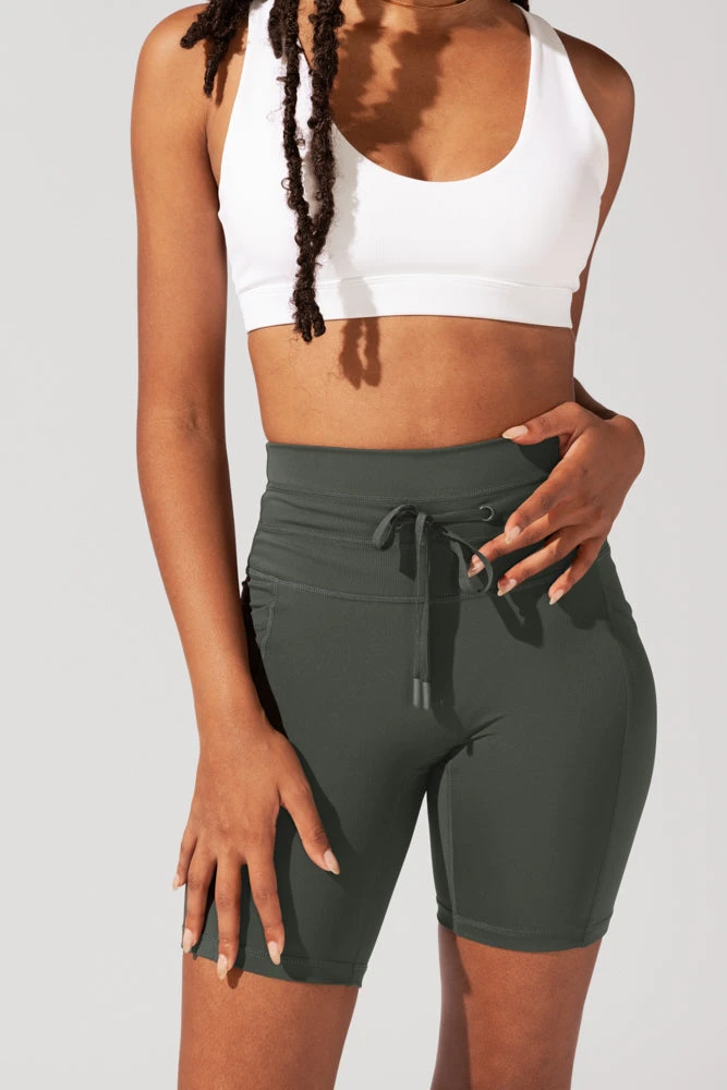 Cargo Biker Short with Pockets (Pet Hair Resistant) - Forestwood Cargo Biker Short With Pockets (Pet Hair Resistant) - Forestwood -Popflex Store OPF2232