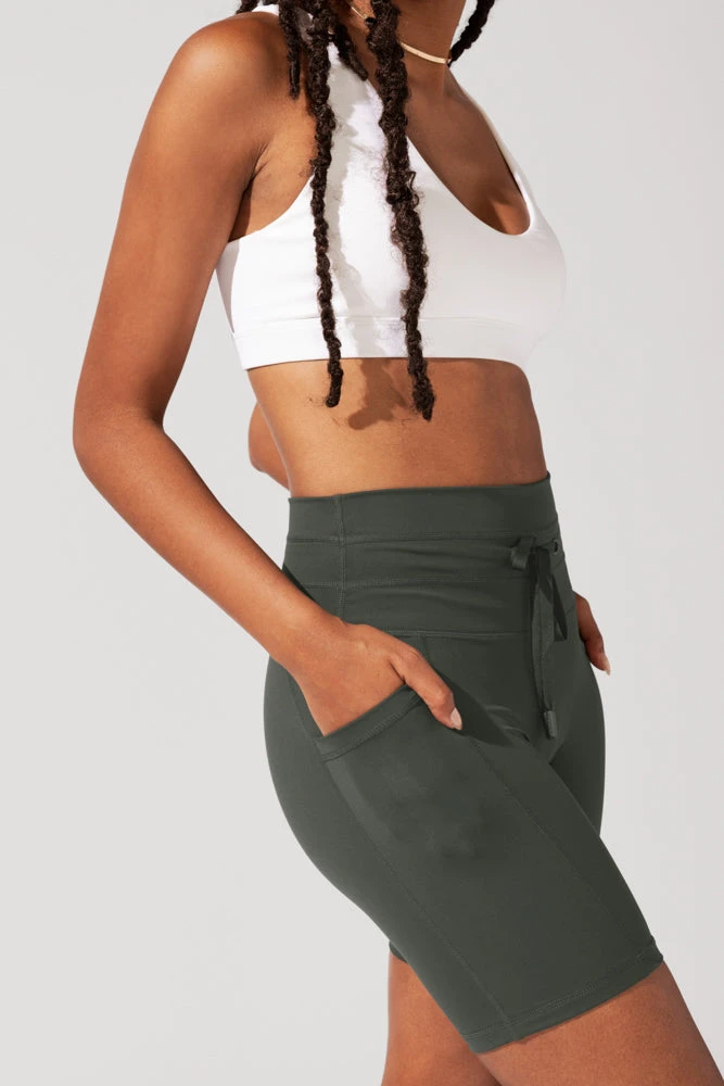 Cargo Biker Short with Pockets (Pet Hair Resistant) - Forestwood Cargo Biker Short With Pockets (Pet Hair Resistant) - Forestwood -Popflex Store OPF2242