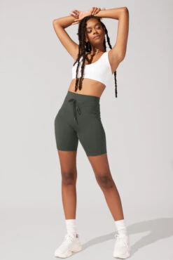 Cargo Biker Short With Pockets (Pet Hair Resistant) - Forestwood 4 Cargo Biker Short With Pockets (Pet Hair Resistant) - Forestwood -Popflex Store OPF2261