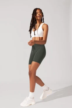 Cargo Biker Short With Pockets (Pet Hair Resistant) - Forestwood 5 Cargo Biker Short With Pockets (Pet Hair Resistant) - Forestwood -Popflex Store OPF2264