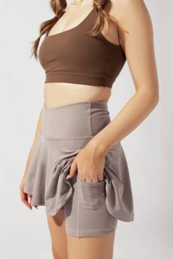 Crisscross Hourglass® Twirl Skort - Rose Grey -Popflex Store OPF2925 Edit 33deb657 4235 4969 90e2 437c03158e3a