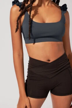 Romance Ruffle Bra - Smoky Grey -Popflex Store OPF3348 Edit