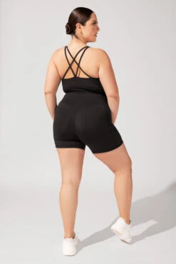 Crisscross Hourglass® Booty Short - Black -Popflex Store OPF3625 Edit 47d4c762 f4cf 4d35 adc7 e1076974690b