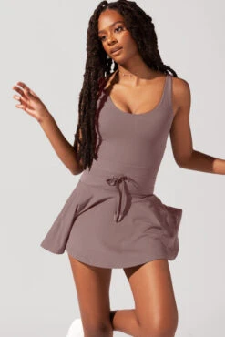 Twirl Dress - Peppercorn -Popflex Store OPF4238 Edit