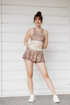 Harmony High Neck Bra - Tan Rose 5 Harmony High Neck Bra - Tan Rose -Popflex Store OPF5004 Edit