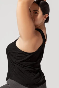 Not Your Typical Tank - Black 4 Not Your Typical Tank - Black -Popflex Store OPF5032 Edit