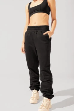 Cloud Rollover Sweatpant - Black 3 Cloud Rollover Sweatpant - Black -Popflex Store OPF6277 Edit 70548cb8 e7c5 497c 8967 8eb862f77aae