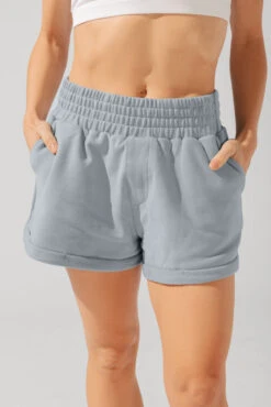 Ooey Gooey Lounge Shorts With Pockets- Bookworm Blue -Popflex Store OPF6535 Edit