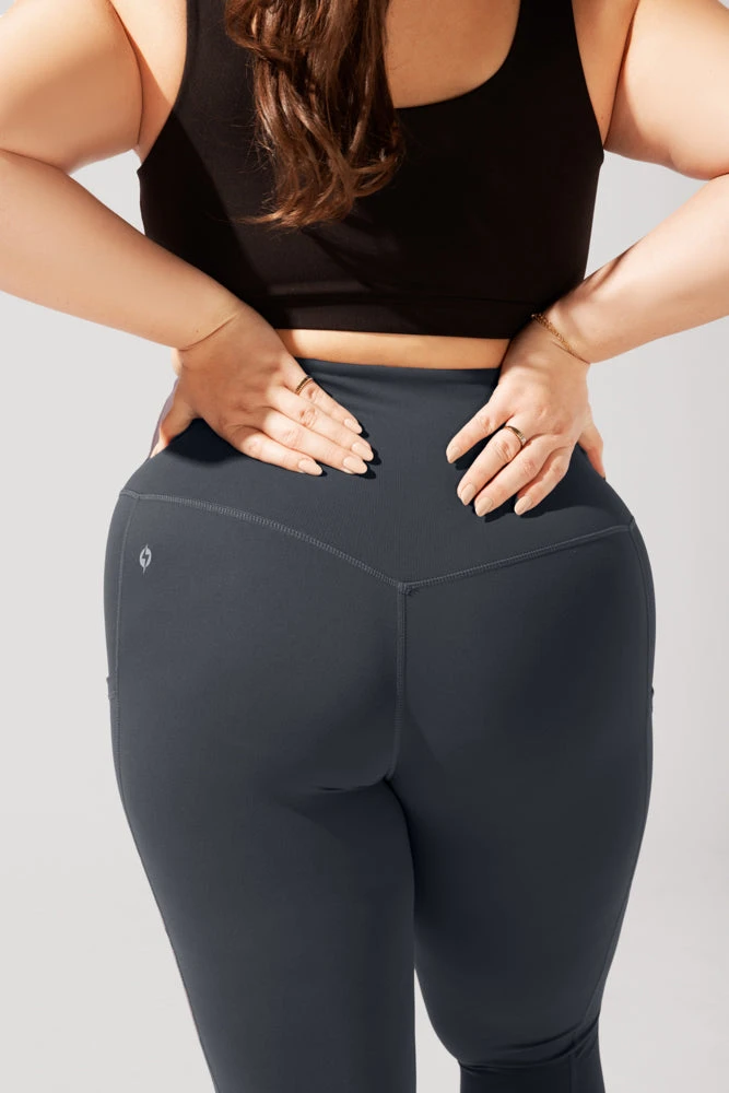 Supersculpt™ Leggings with Pockets - Smoky Grey Supersculpt™ Leggings With Pockets - Smoky Grey -Popflex Store OPF8200 Edit