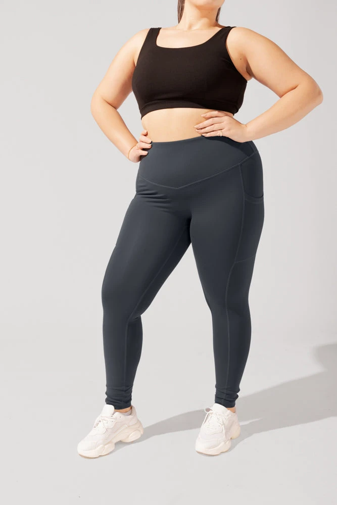 Supersculpt™ Leggings with Pockets - Smoky Grey Supersculpt™ Leggings With Pockets - Smoky Grey -Popflex Store OPF8207 Edit