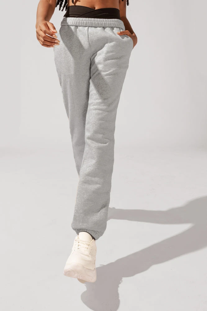 Cloud Rollover Sweatpant - Heather Grey Cloud Rollover Sweatpant - Heather Grey -Popflex Store OPF8301 Edit c55ce0ef ef80 4839 b2fc 68ae919e306c