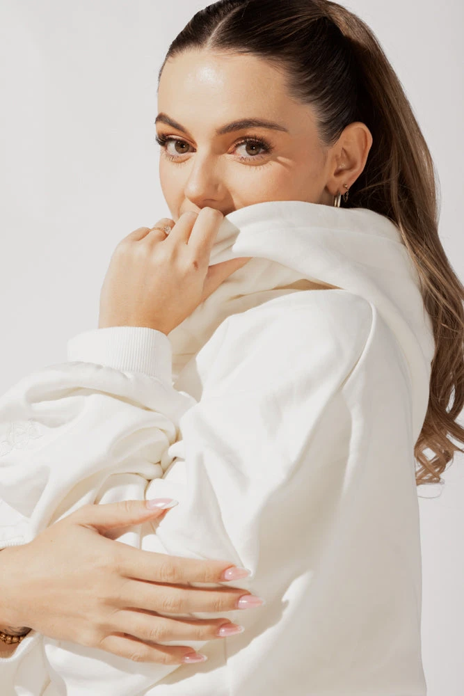 Pullover Cloud Hoodie - White Pullover Cloud Hoodie - White -Popflex Store OPF9584 Edit