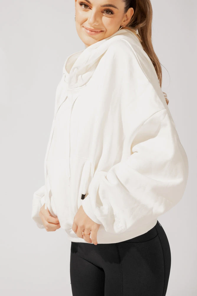Pullover Cloud Hoodie - White Pullover Cloud Hoodie - White -Popflex Store OPF9590 Edit