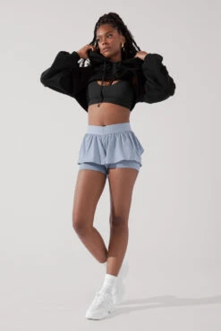On The Run Ruffle Short - Blue Breeze -Popflex Store OntheRunRuffleShort BlueStorm 4017 1564 Edit 6258e05b 8635 4e9d 8156 e0edcfb86146