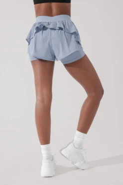 On The Run Ruffle Short - Blue Breeze -Popflex Store OntheRunRuffleShort BlueStorm 4017 1601 Edit 6524bc5f 913c 41ad 859f c0fb46b1c0e1