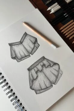 On The Run Ruffle Short - Orchid Bloom -Popflex Store OntheRunRuffleShortSketchPopflex f586be05 046b 4593 9fa9 29abc9757046