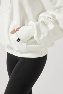 Ooey Gooey Half Zip Sweater - Almond Milk -Popflex Store OoeyGooeyHalfZip AlmondMilk E1016 2779 Edit